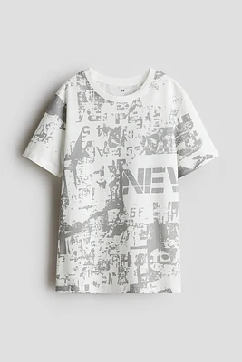 T-shirt imprimé en coton