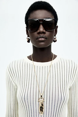 Long Pendant Necklace