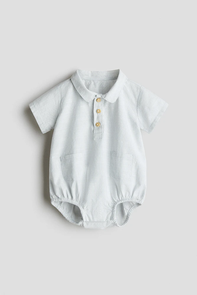 Cotton romper suit