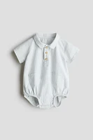 Cotton romper suit