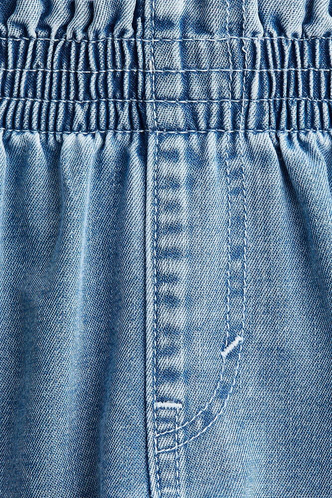 Short en denim Coupe Flottante