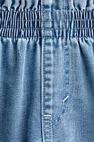 Short en denim Coupe Flottante