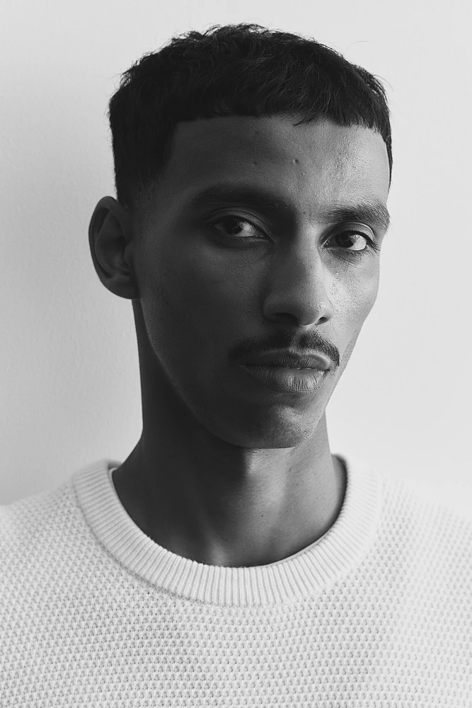 Regular Fit Waffled Sweater