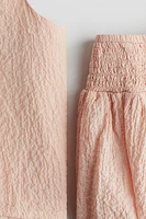 2-Piece Cotton Seersucker Set