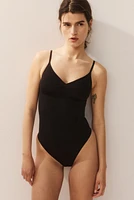 Firm Shape Sculpting Thong Bodysuit