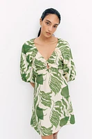 Crêpe Mini Dress
