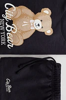 2-Piece Sweatshirt and Shorts Set