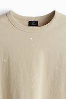 T-shirt imprimé grande taille