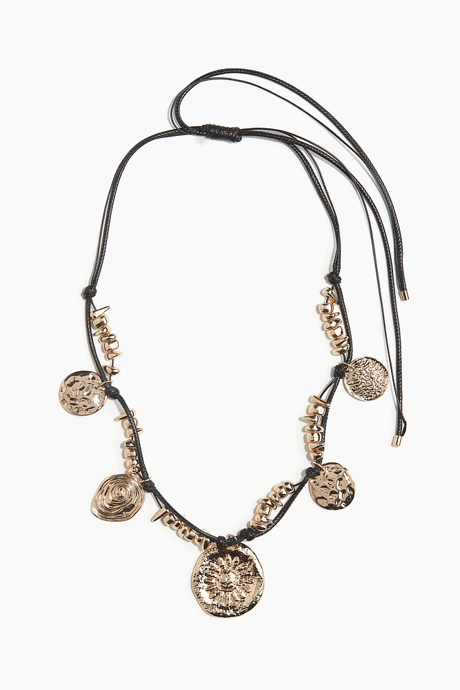 Cord Necklace with Pendant