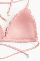 Push-up Triangle Bikini Top