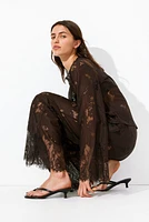 Bootcut Lace Pants