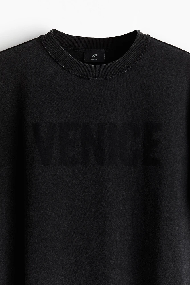 Loose-Fit Printed T-Shirt