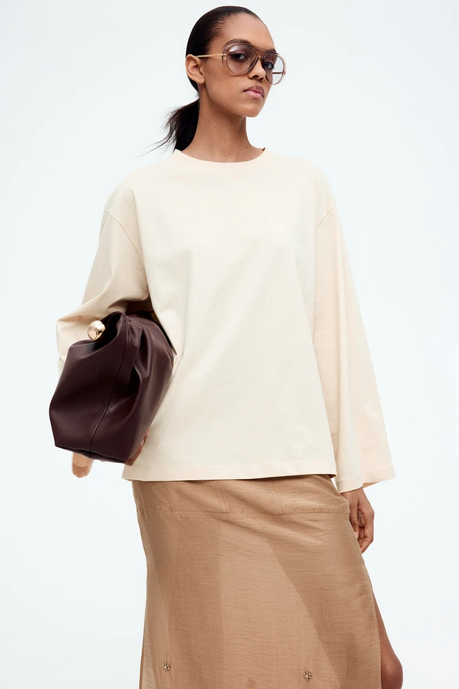 Loose-Fit Cotton Top