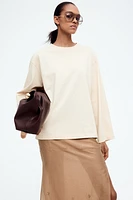 Loose-Fit Cotton Top