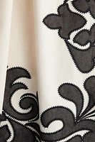 Embroidered Shift Dress