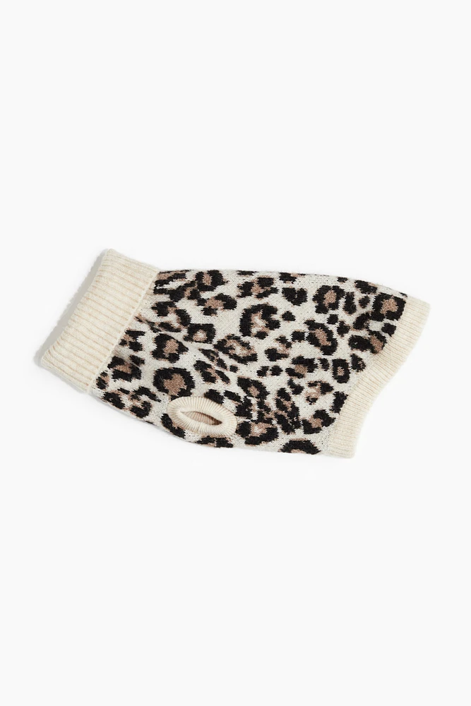Jacquard-knit Dog Sweater