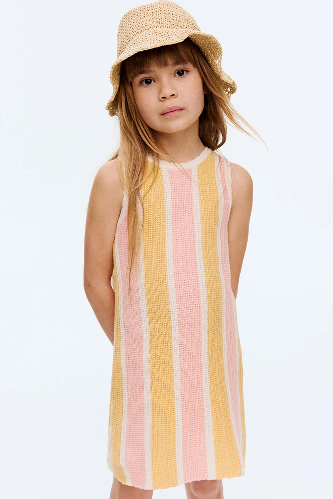 Textured Cotton Dress