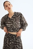 Circular cotton skirt