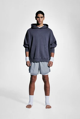 Loose-Fit Sports Hoodie