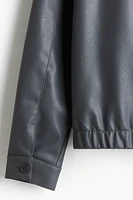 Regular-Fit Coated Jacket