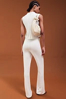 Flared Knit Pants