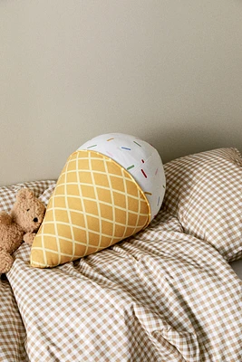 Ice-Cream-Shaped Cushion