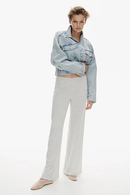 Pointelle Jersey Pants