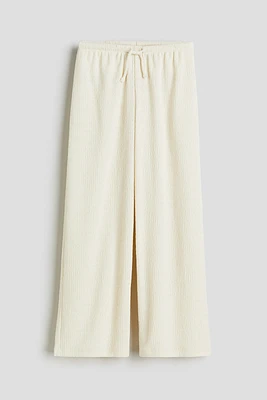 Pantalon en jersey froissé