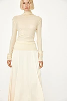 Satin Maxi Skirt