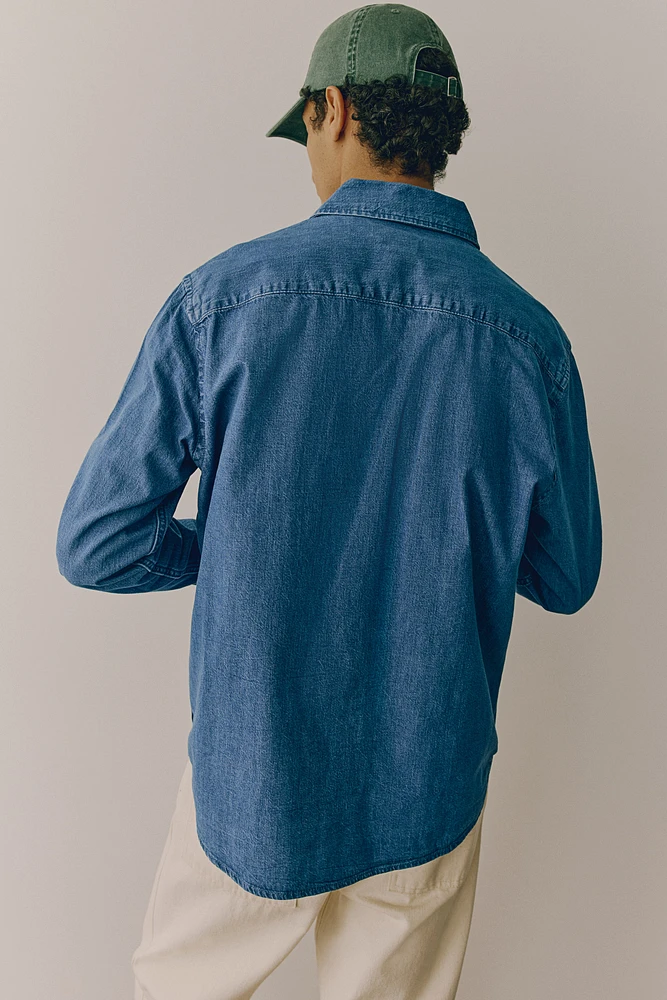 Regular Fit Denim Shirt