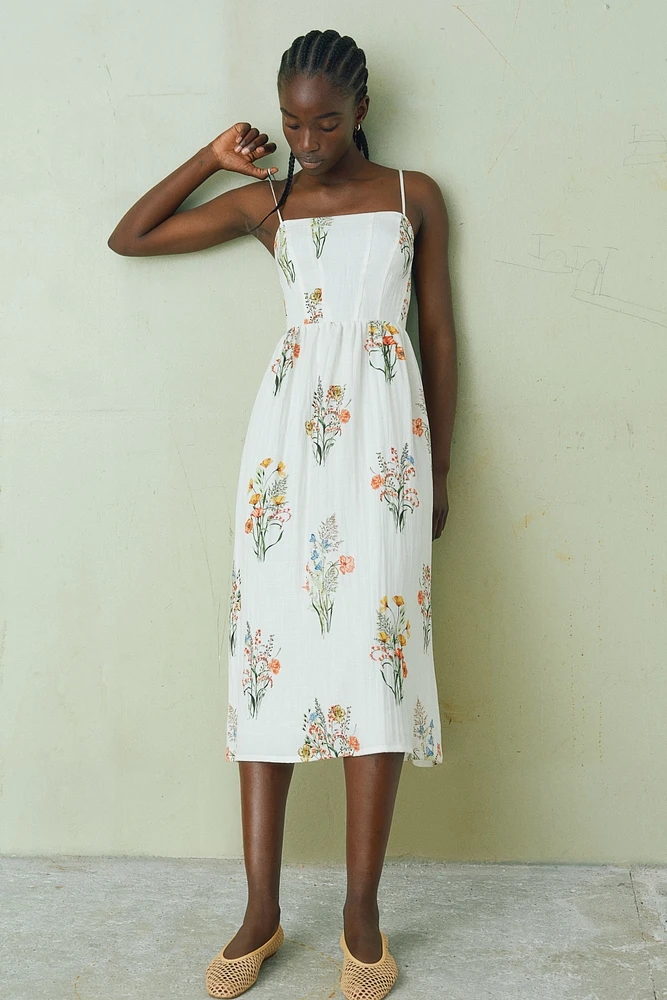 Strappy Midi Dress