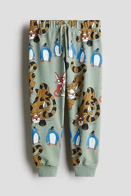 Printed Joggers