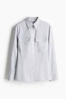 Fitted Poplin Shirt