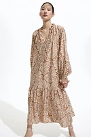Ruffle-Collar Dress
