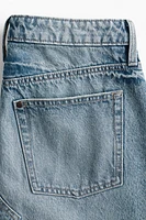 Jupe trapèze en denim