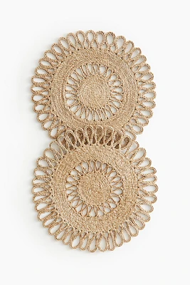 2-pack Jute Placemats