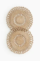 2-pack Jute Placemats
