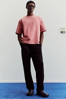 Boxy Fit Washed T-shirt