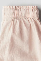 Linen-Blend Pants