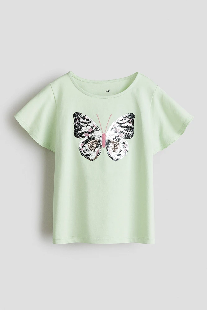 Sequin-Design Top