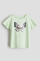 Sequin-Design Top