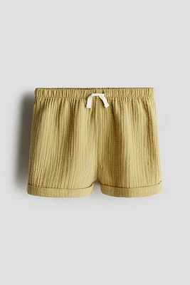 Cotton Muslin Shorts