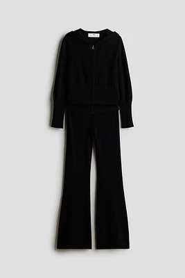 Ensemble 2 pièces en fin tricot