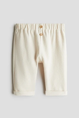 Button-Front Pants