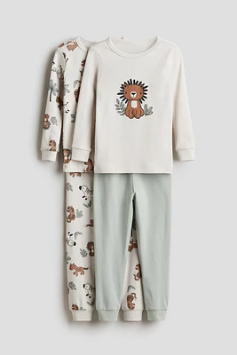 2-pack Snug Fit Cotton Pajamas