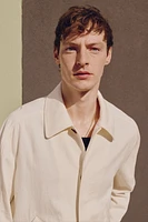 Regular-Fit Linen-Blend Jacket