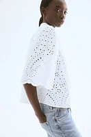 Broderie anglaise blouse