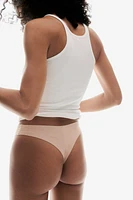 3-Pack Invisible Cotton Brazilian Briefs