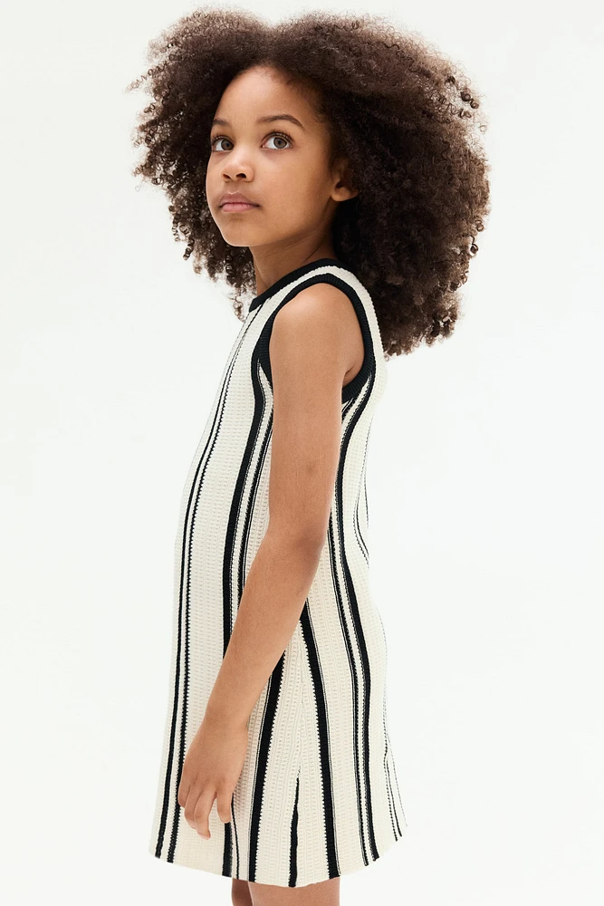 Textured Cotton Dress