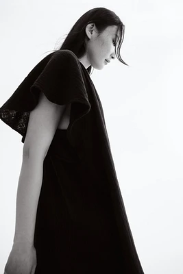 A-Line Muslin Dress